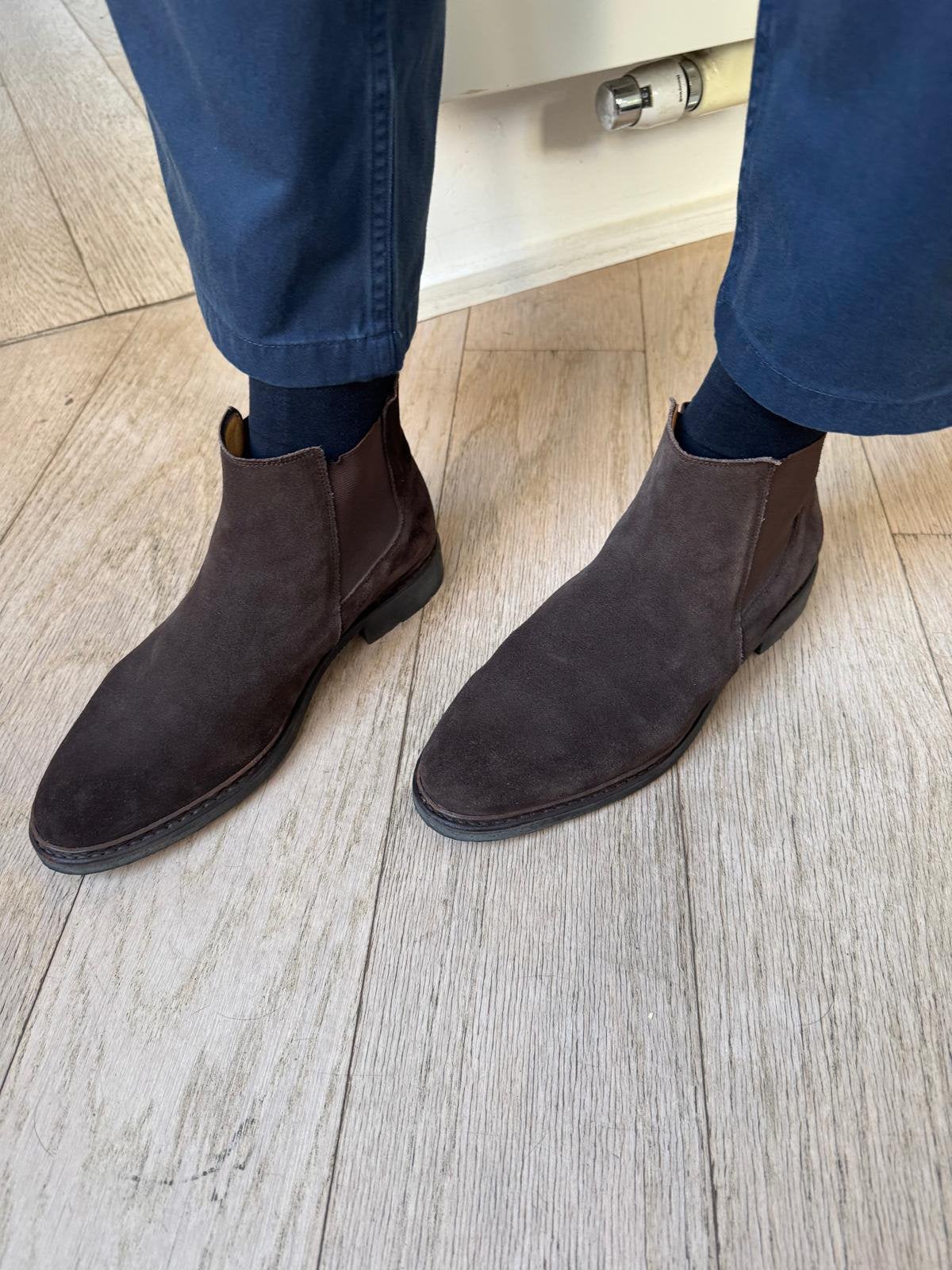 Bottines Paraboot Chamfort taille 8.5 - 42.5, Vêtements | Hommes, Enlèvement ou Envoi, Comme neuf, Brun, Bottes