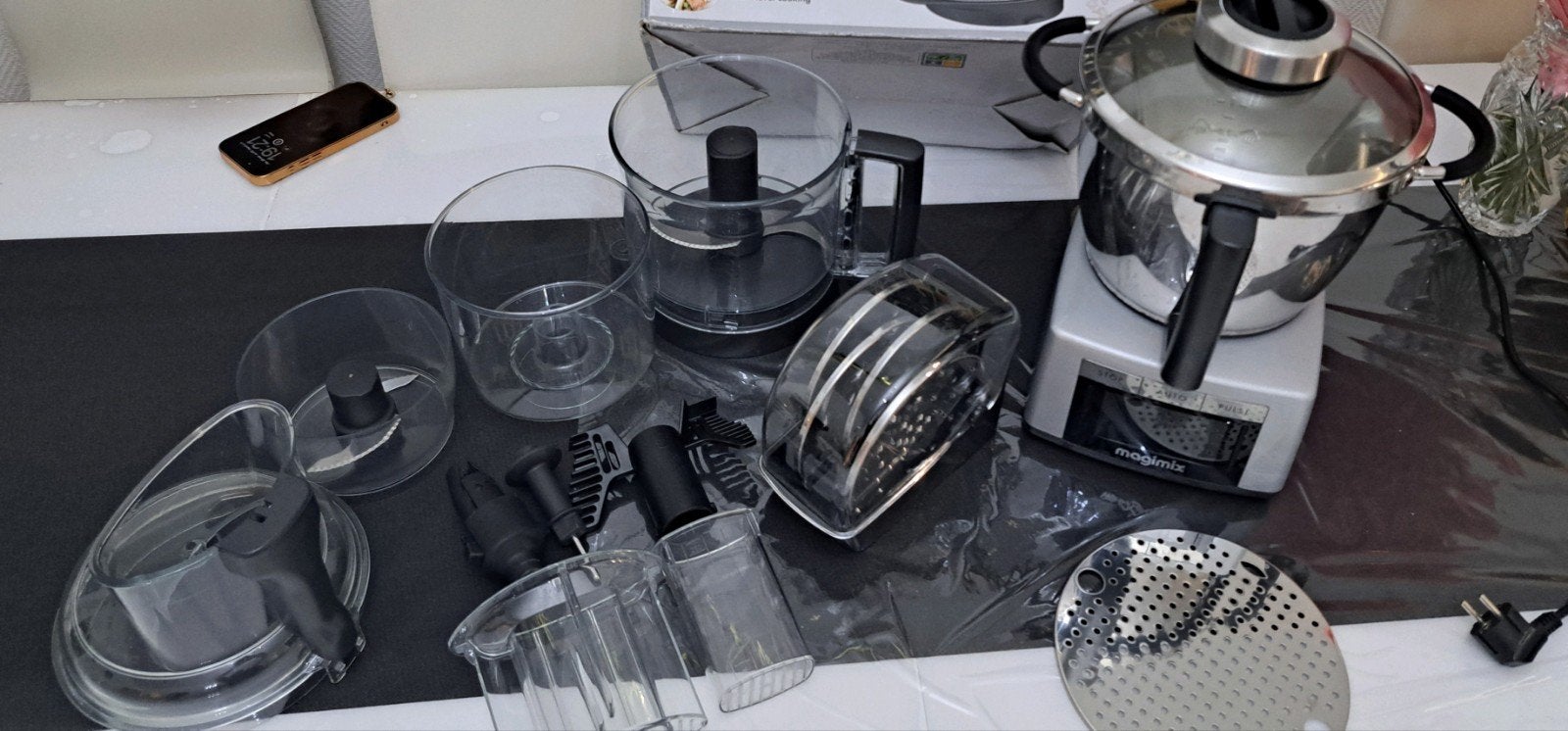 Magimix cook expert hachoir cuiseur complet, Enlèvement ou Envoi, Utilisé