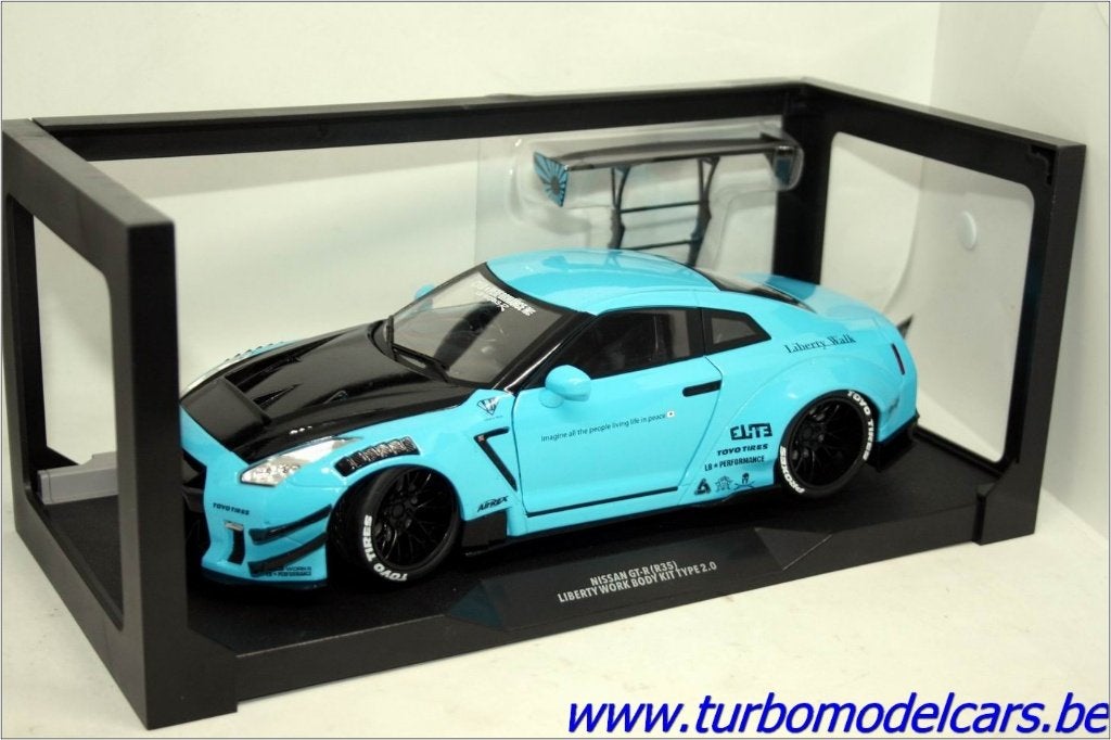 Nissan GT-R (R35) body kit 1/18 Solido, Ophalen of Verzenden, Nieuw, Auto, Solido