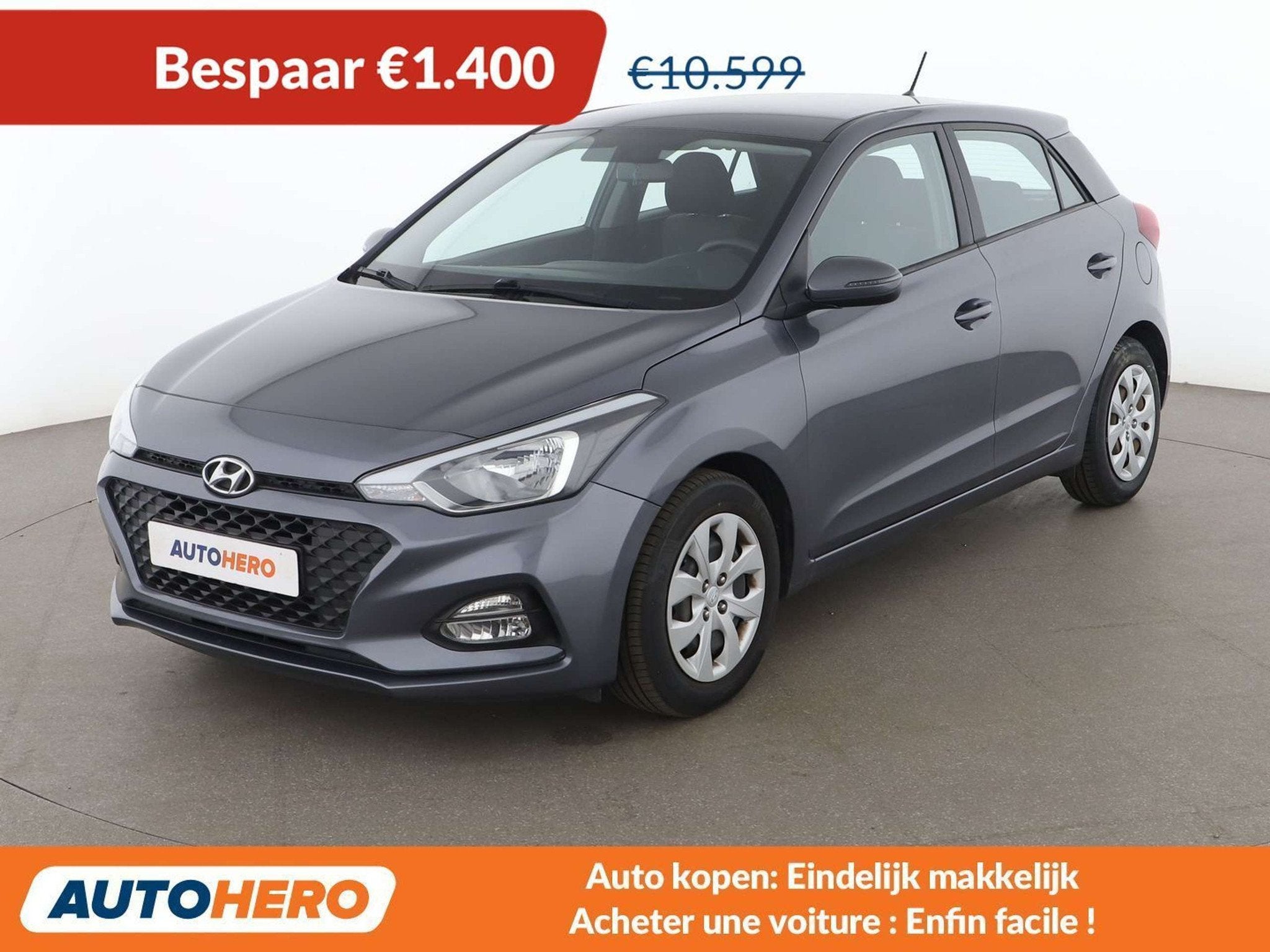 Hyundai i20 1.2 Select (bj 2020), Auto's, Voorwielaandrijving, Stof, Bluetooth, Overige brandstoffen
