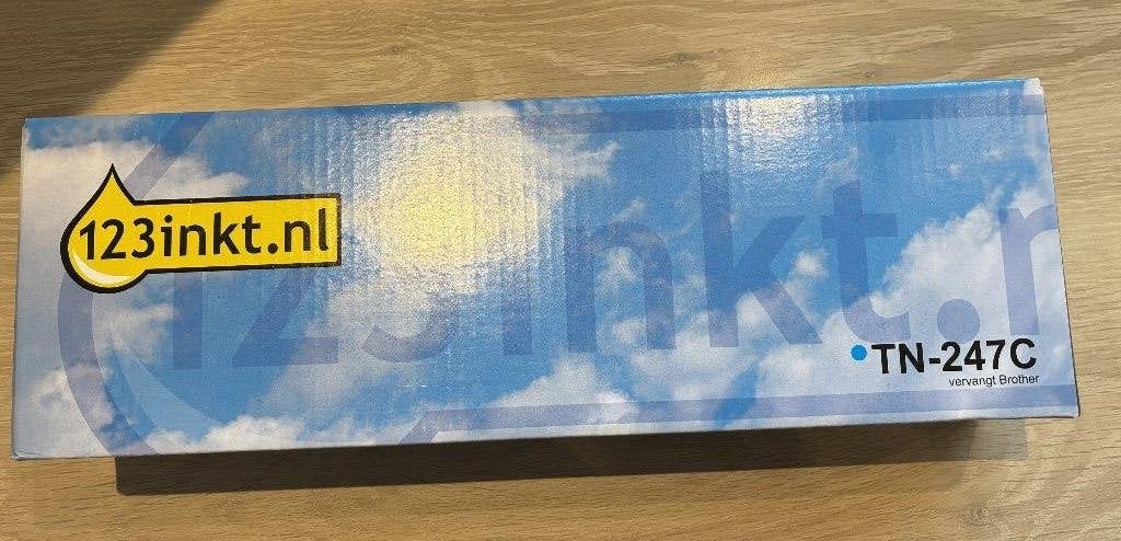 kleurentoner 123inkt cyaan, Ophalen, Nieuw, Cartridge, 1 2 3 inkt