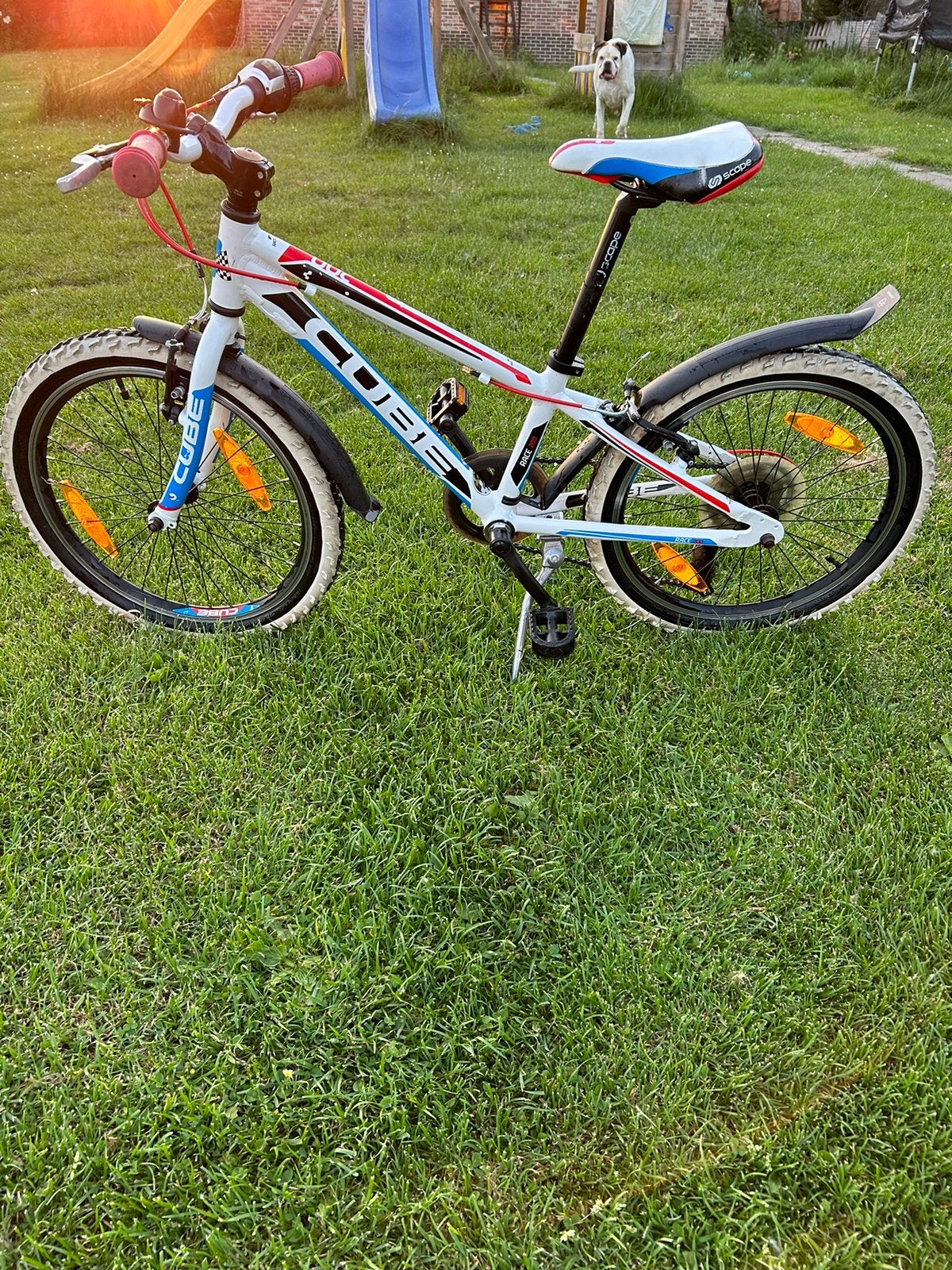 Weinig gebruikte cube kinderfiets, Fietsen en Brommers, Fietsen | Mountainbikes en ATB, Zo goed als nieuw, Geen vering, Ophalen