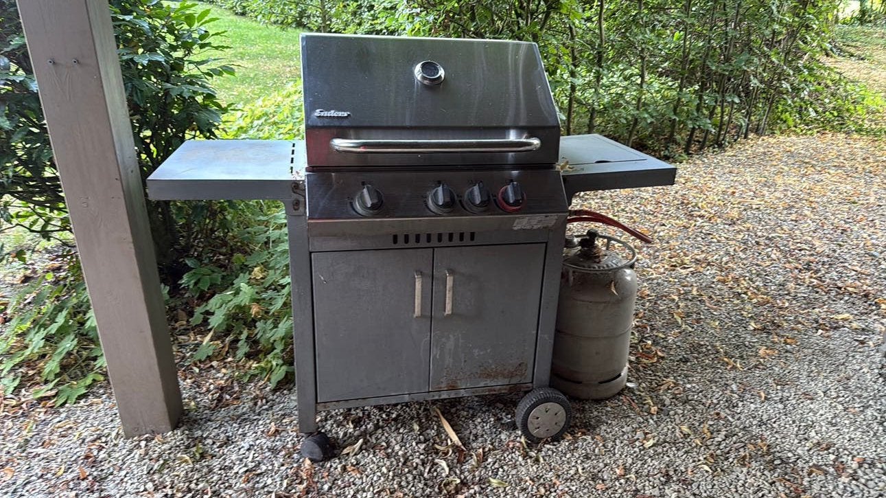 Gas barbecue, Tuin en Terras, Ophalen, Gebruikt