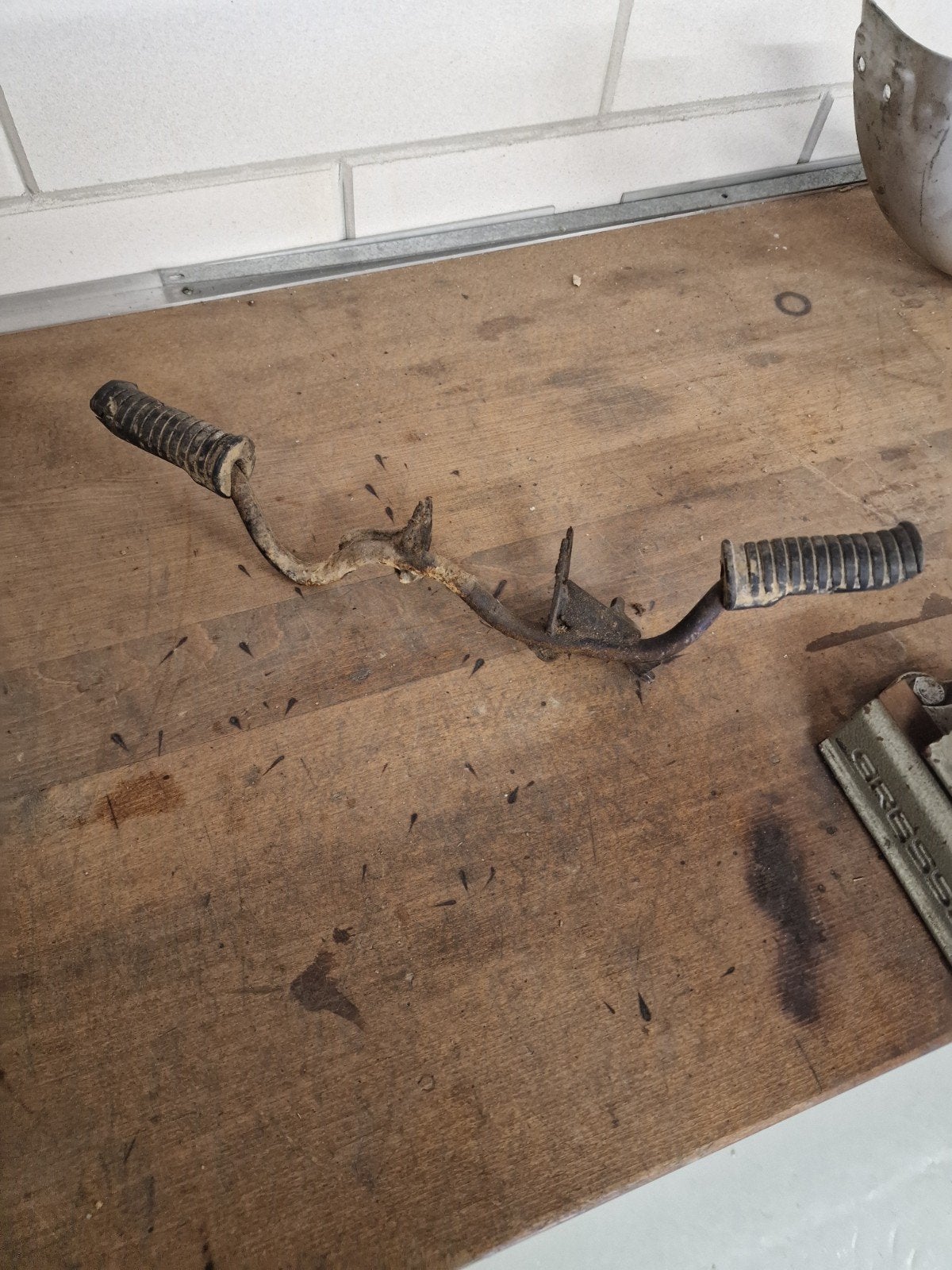 Suzuki A50II A50 Onderbouw Steppenbalk, goede staat., Fietsen en Brommers, Ophalen of Verzenden