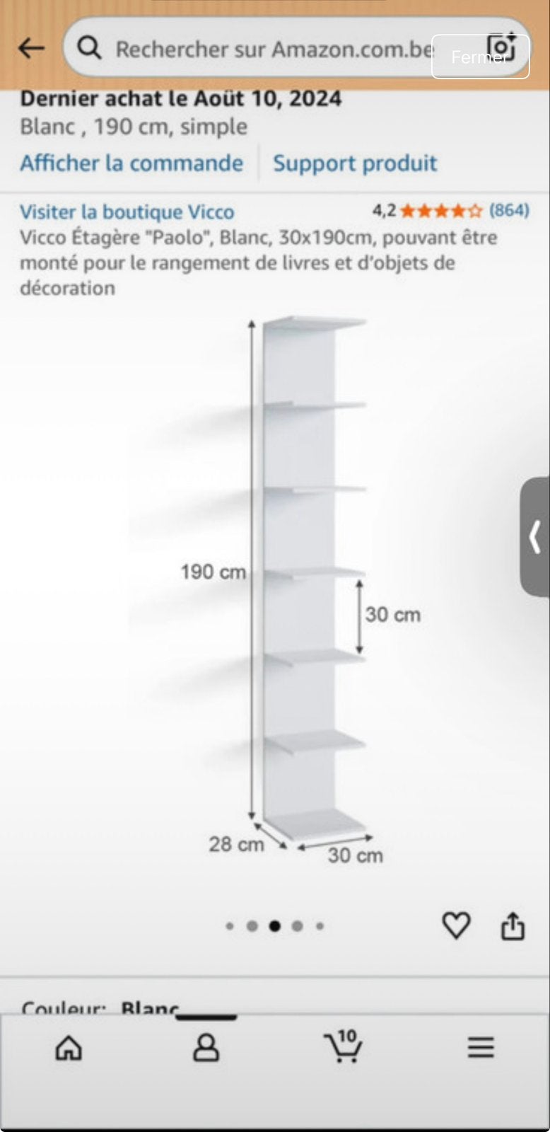 IKEA-plank (van Amazon), Ophalen, Zo goed als nieuw