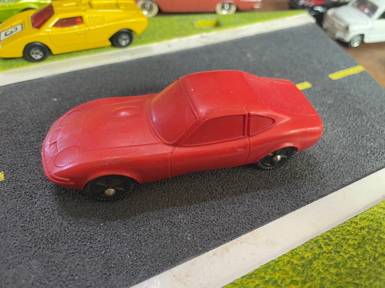 Vintage auto vinyl opel gt, Hobby & Loisirs créatifs, Enlèvement ou Envoi, Comme neuf, Voiture