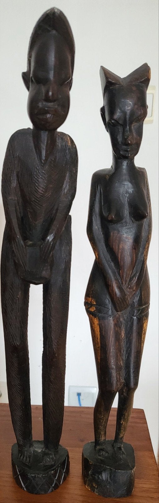 Afrikaanse beeldjes, Antiek en Kunst, Ophalen