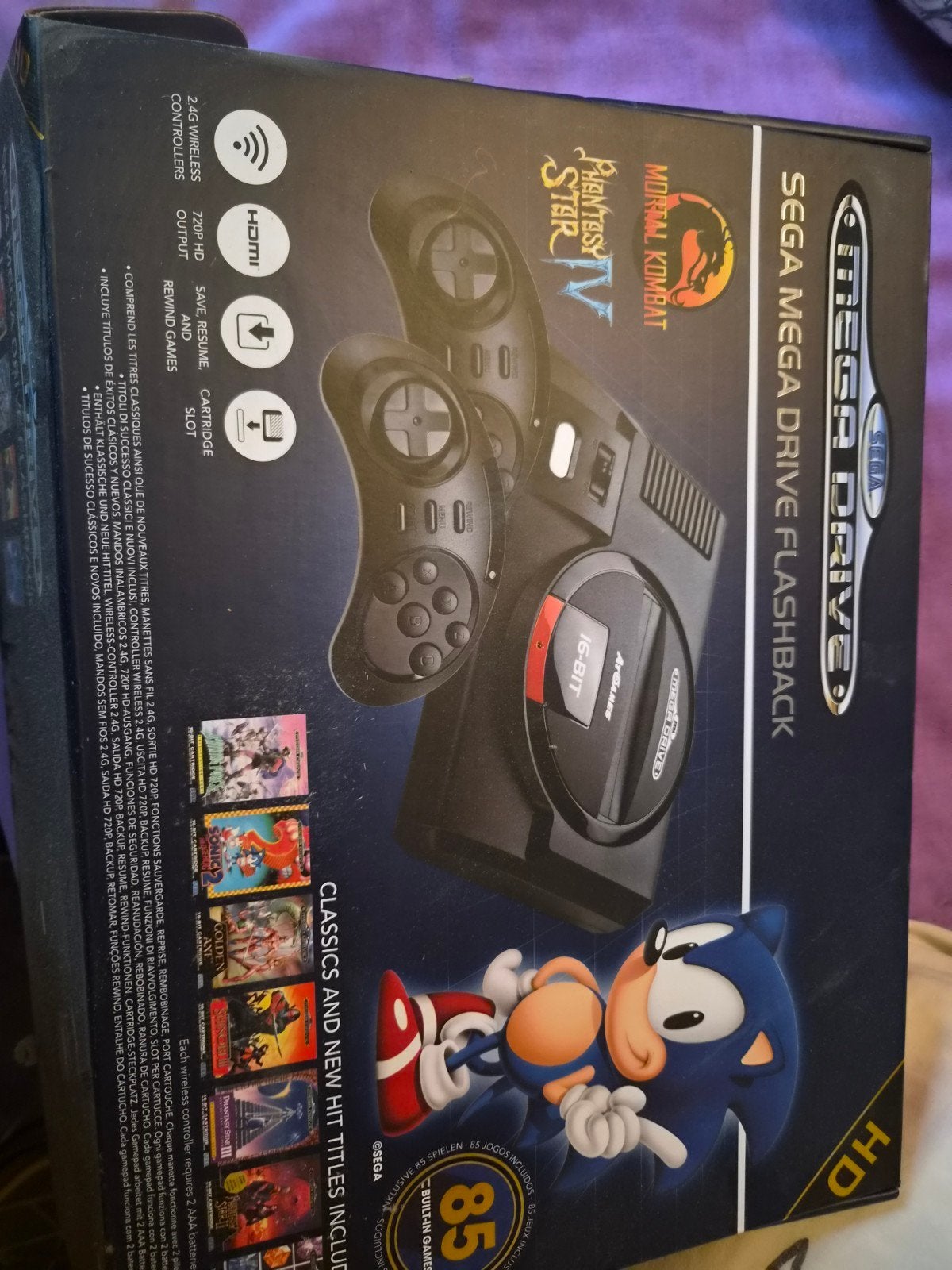 Sega méga drive flash back, Games en Spelcomputers, Ophalen of Verzenden