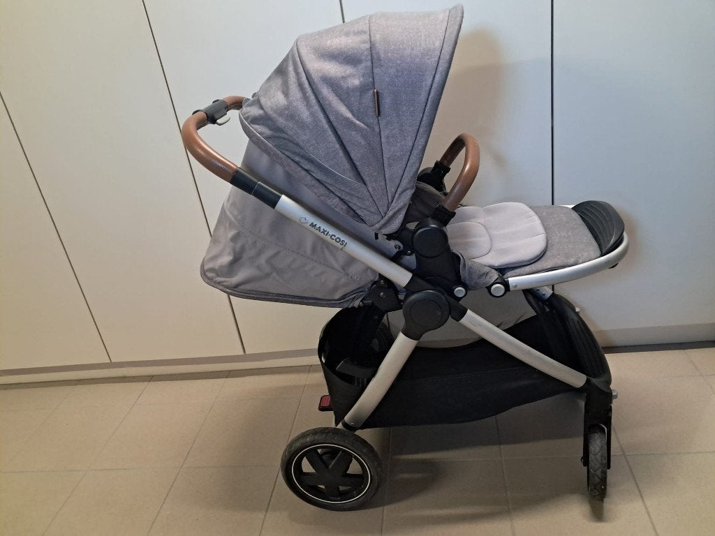 Maxi Cosi trio Adorra kinderwagen, Gebruikt, Verstelbare duwstang, Maxi-Cosi, Ophalen