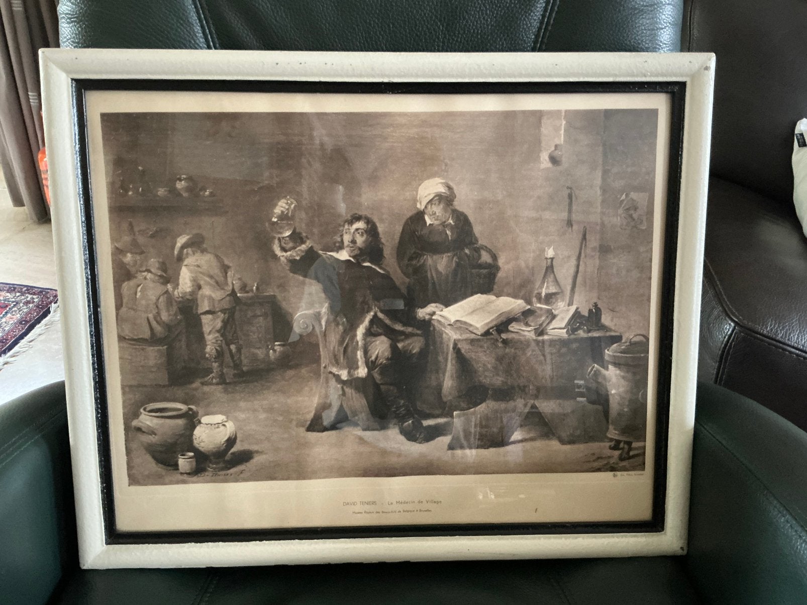 DavidTeniers"le médecin de village"Ern.ThillBruxelles44,5x55, Ophalen