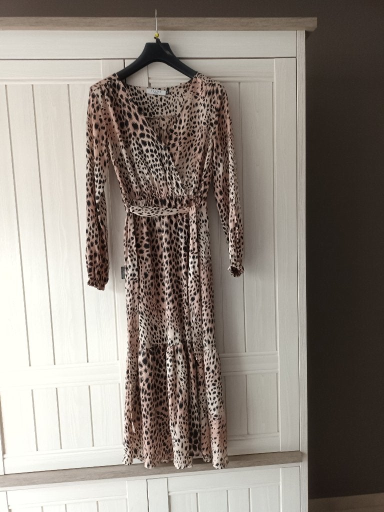 Kleed lang, Kleding | Dames, Jurken, Overige kleuren, Maat 36 (S), Gedragen, Onder de knie