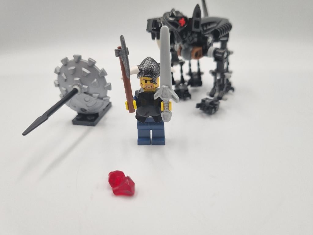Lego Vikings 7015 Viking Warrior challenges the Fenris Wolf, Overige thema's, Lego, Ophalen of Verzenden, Zo goed als nieuw