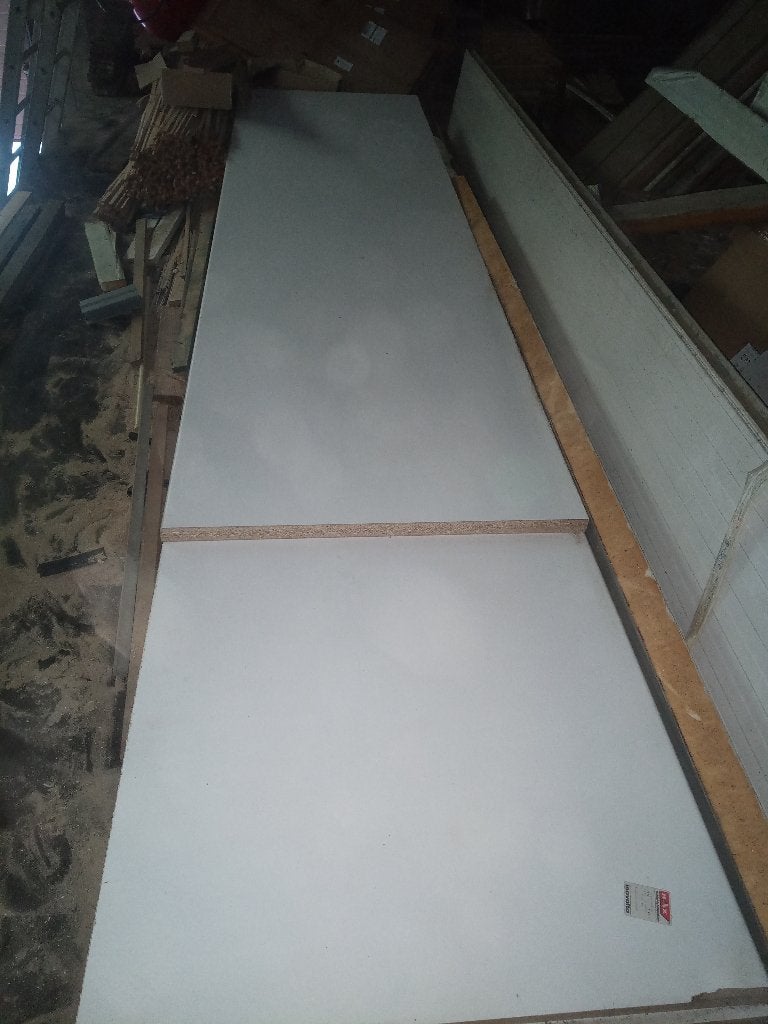 Formica tabletten 4m *90 cm 40mm dik, Doe-het-zelf en Bouw, Ophalen, Zo goed als nieuw, Plank, 300 cm of meer