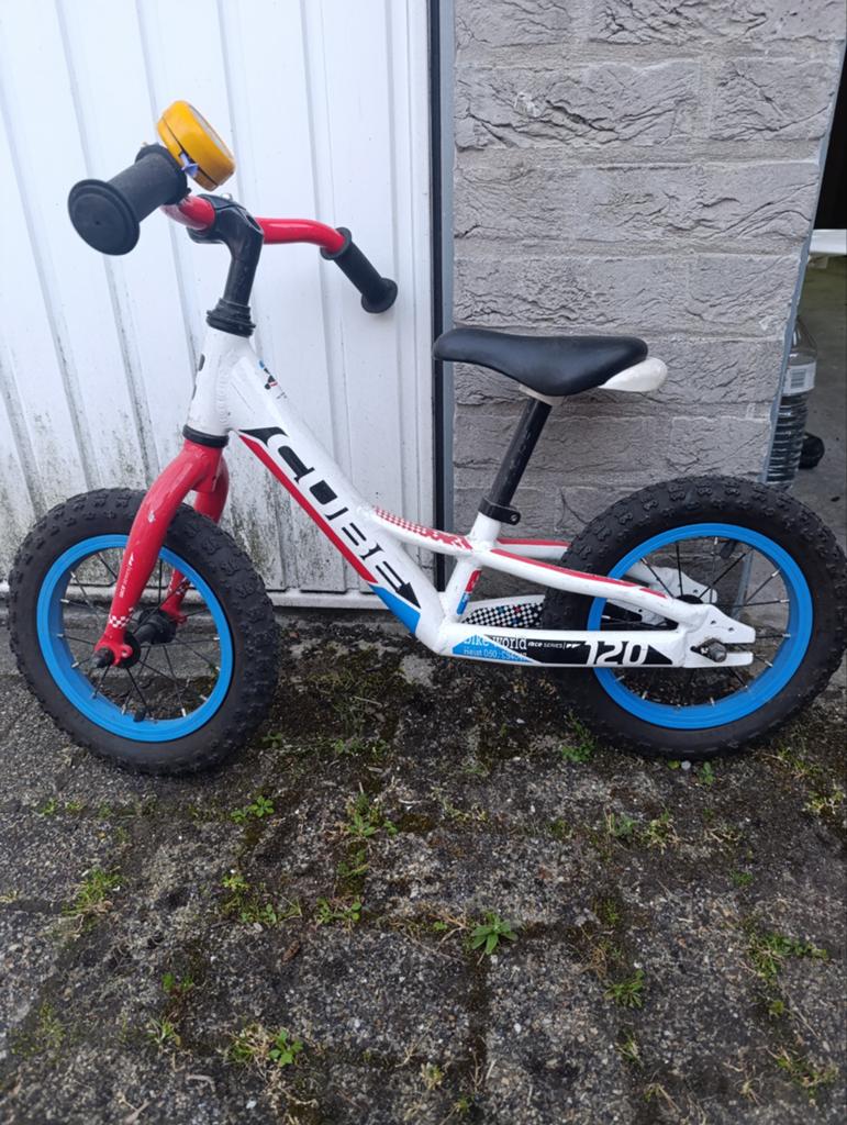 Loop fiets, Ophalen