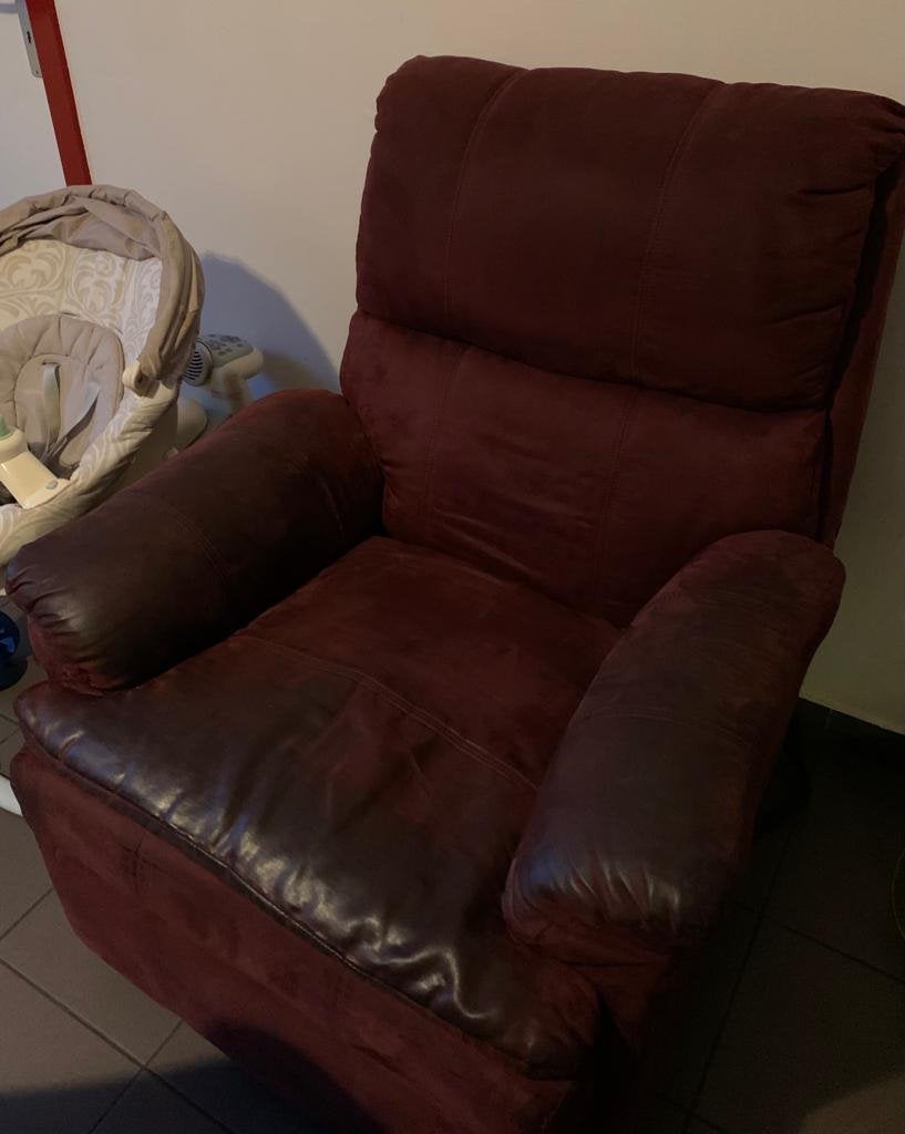 Fauteuil canapé 1 personne reposant / détente, Enlèvement, Utilisé