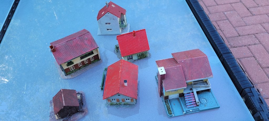 zoldervondst, oude HO huisjes?, Hobby en Vrije tijd, Modeltreinen | H0, Ophalen of Verzenden