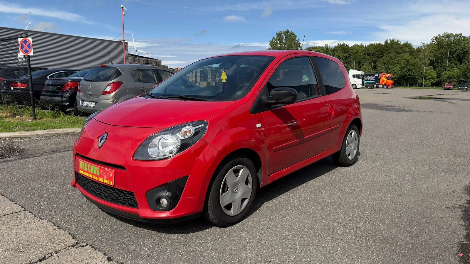 GARANTIE de nocturne Renault Twingo Twingo 1.5 dCi, Rouge, Entreprise, Entretenue par le concessionnaire, Noir