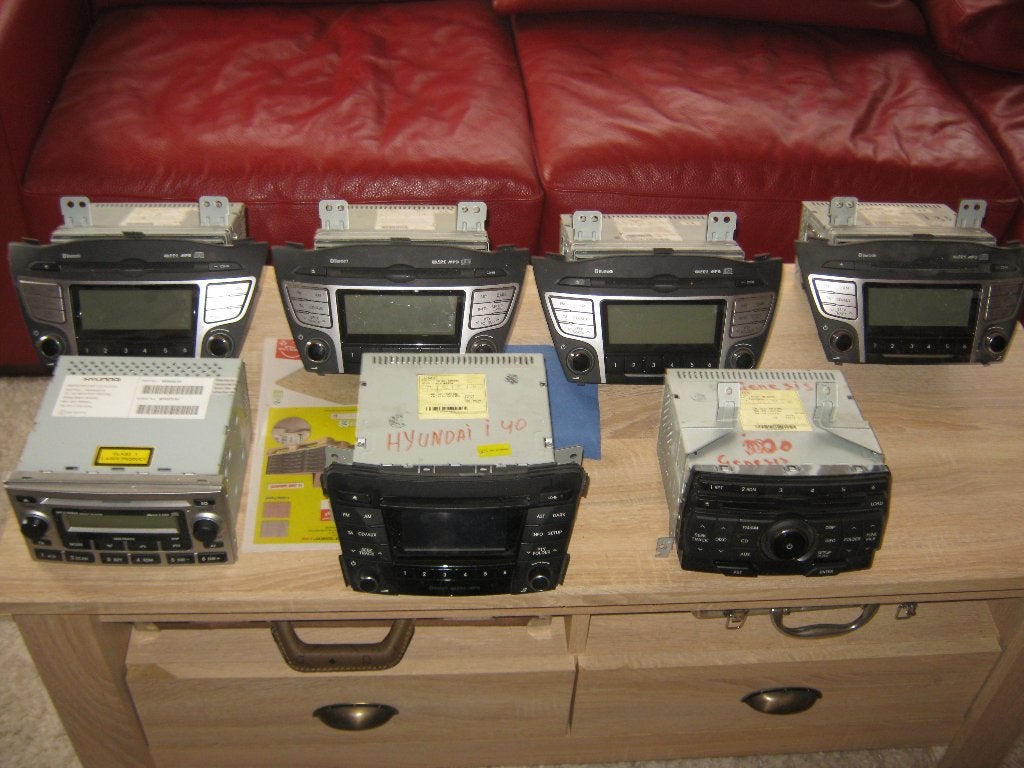 Autoradio CD MP3 Bluetooth origineel Hyundai, Auto diversen, Autoradio's, Ophalen of Verzenden, Zo goed als nieuw