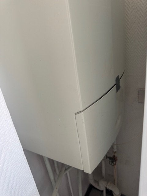 Junkers Cerapur gaswandketel met thermostaat, Doe-het-zelf en Bouw, Chauffageketels en Boilers, Ophalen, Gebruikt, Aardgas, Terugslagbeveiliging (TTB)