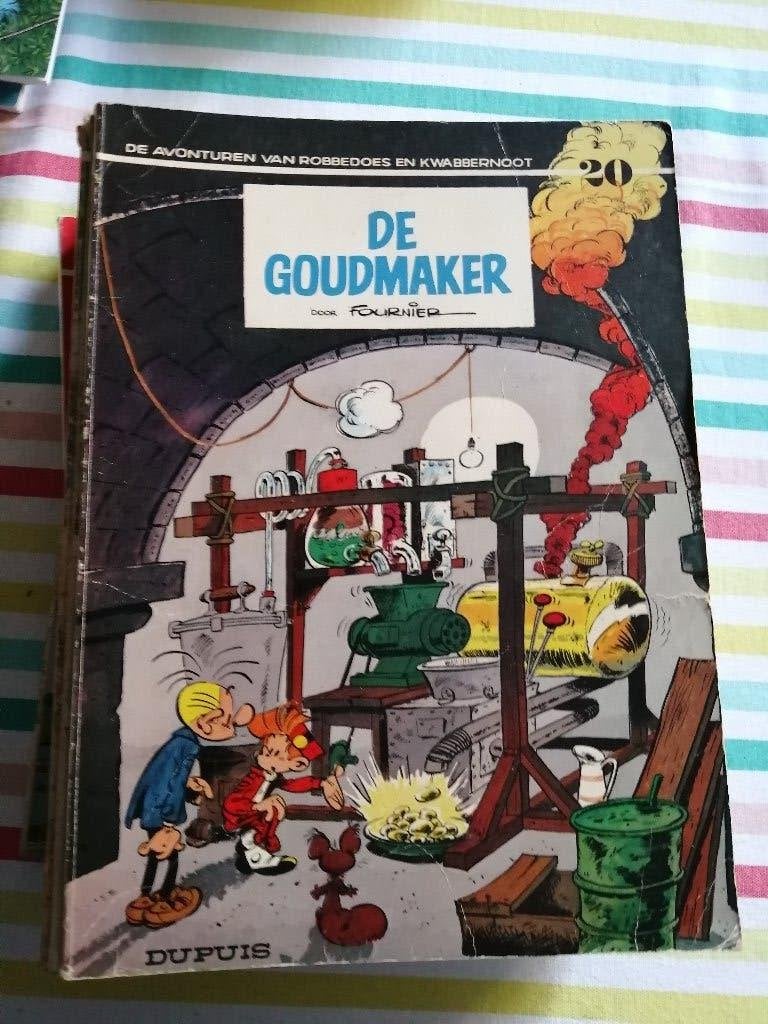Robbedoes strips deel 2, Meerdere stripboeken, Ophalen of Verzenden, Gelezen, FRANQUIN