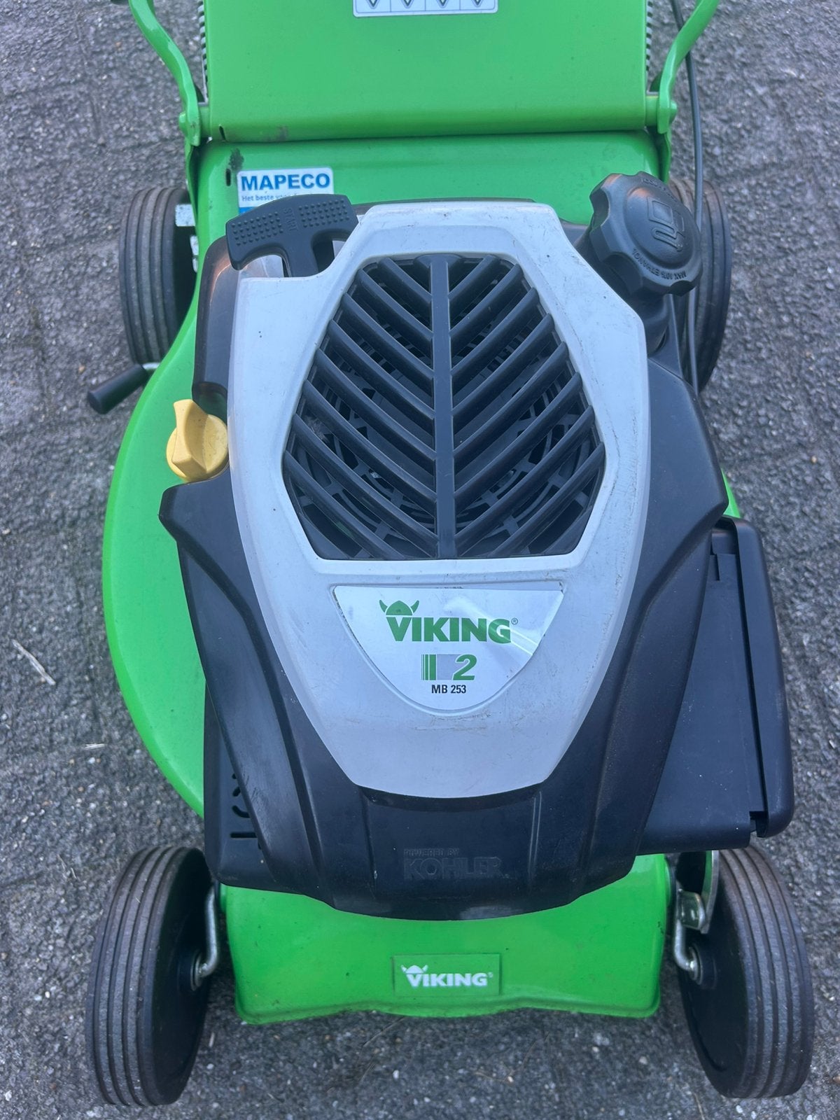 TeKoop, Tuin en Terras, Ophalen, Cirkelmaaier, Zo goed als nieuw, Opvangbak