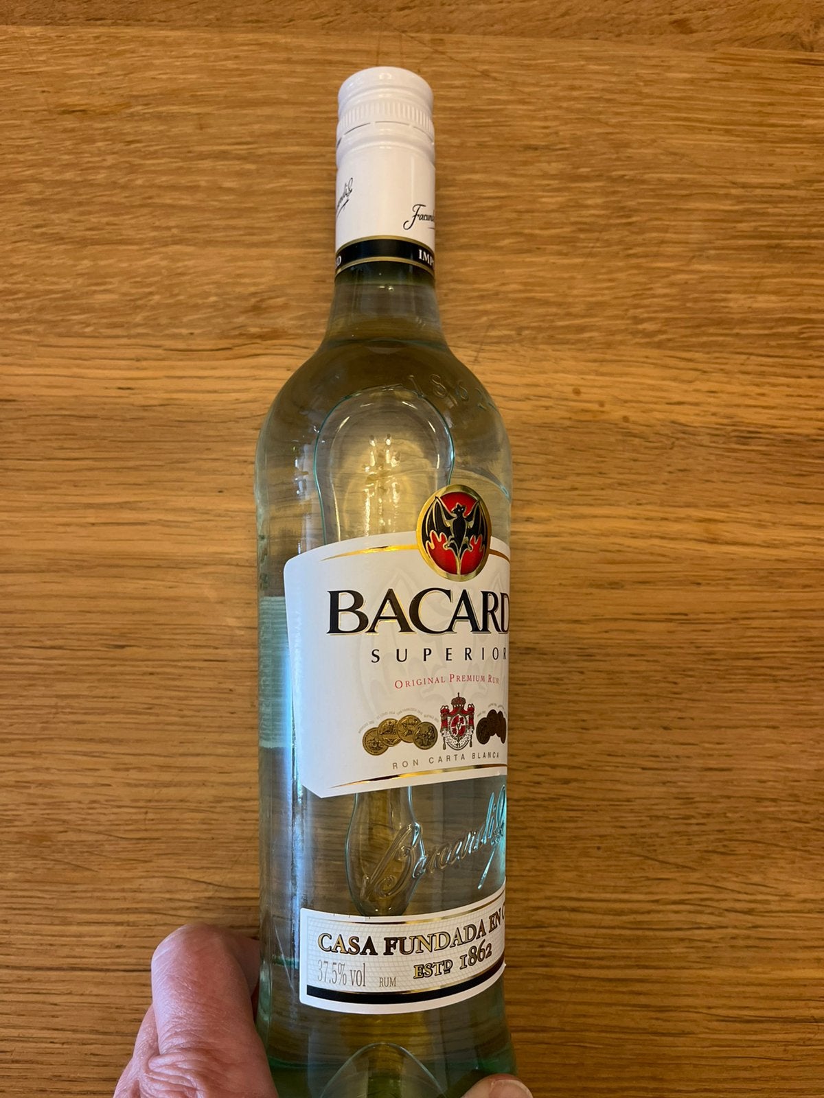 Bacardi Superior, Collections, Vins, Comme neuf, Enlèvement ou Envoi