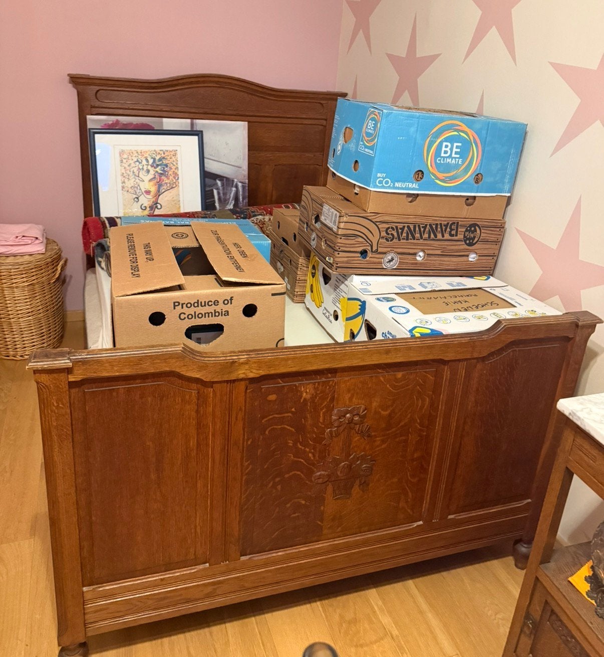 Antiek bed GRATIS, Ophalen