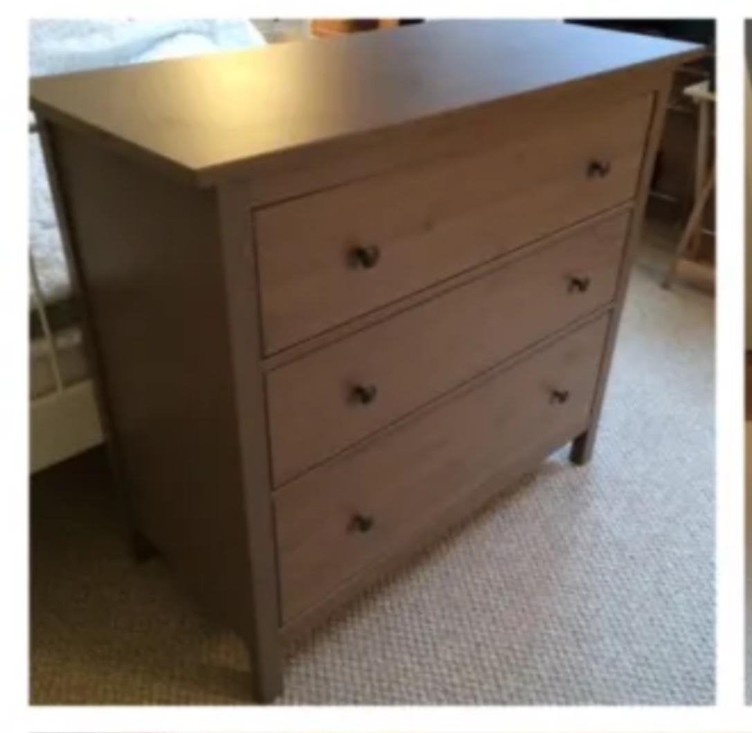 Dressoir. Taupe gebeitst., Ophalen, Zo goed als nieuw