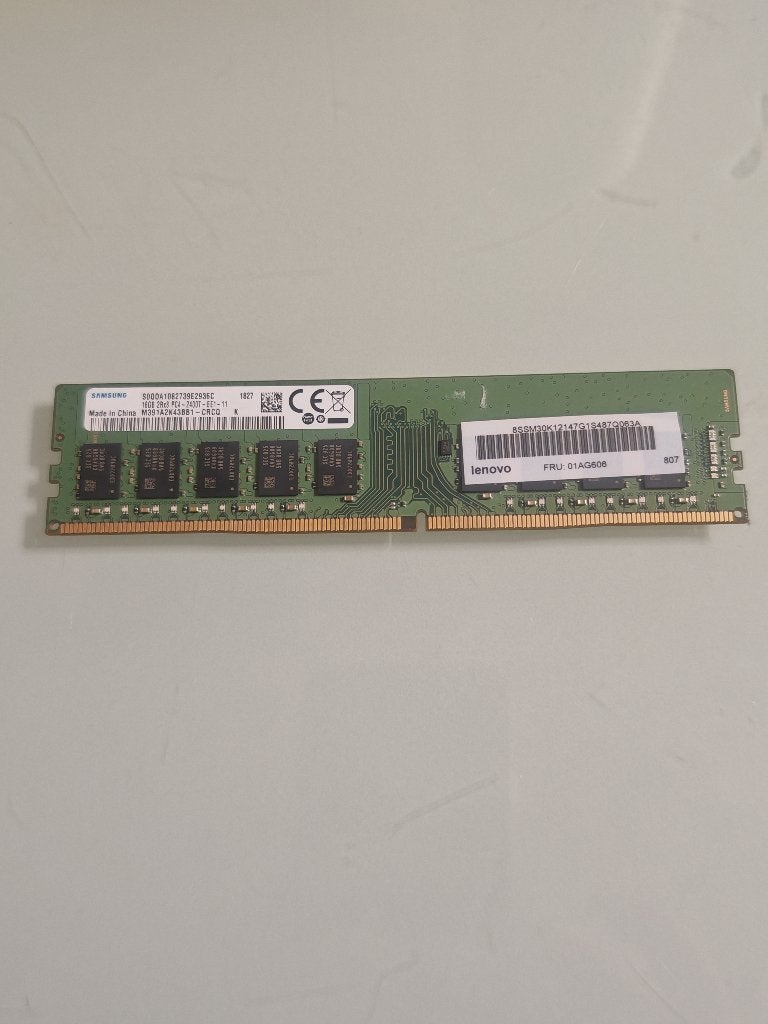 Samsung 16GB DDR4 RAM, Enlèvement ou Envoi, DDR4, Utilisé, Desktop