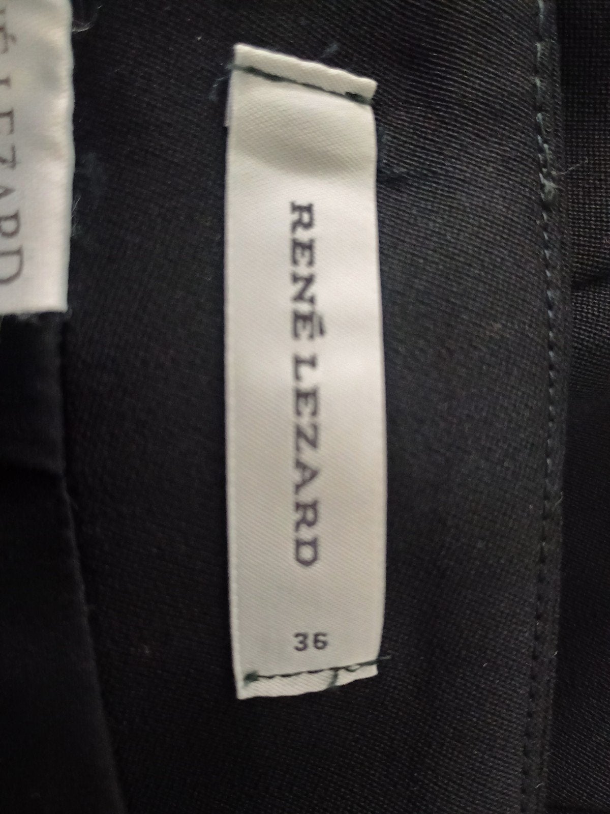 Jupe en laine noire Rene Lezard 34, Enlèvement ou Envoi, Rene Lezard, Comme neuf, Taille 34 (XS) ou plus petite