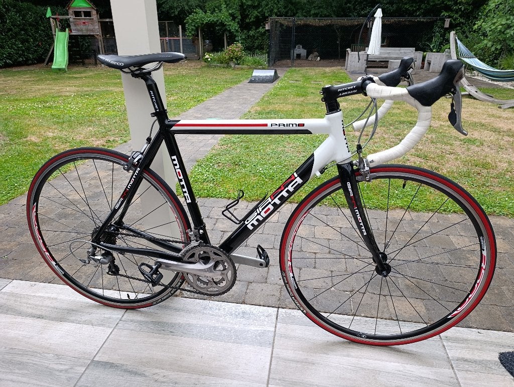 Racefiets Gianni Motta maat M, Fietsen en Brommers, 28 inch, Velgrem, Zo goed als nieuw, 15 tot 20 versnellingen