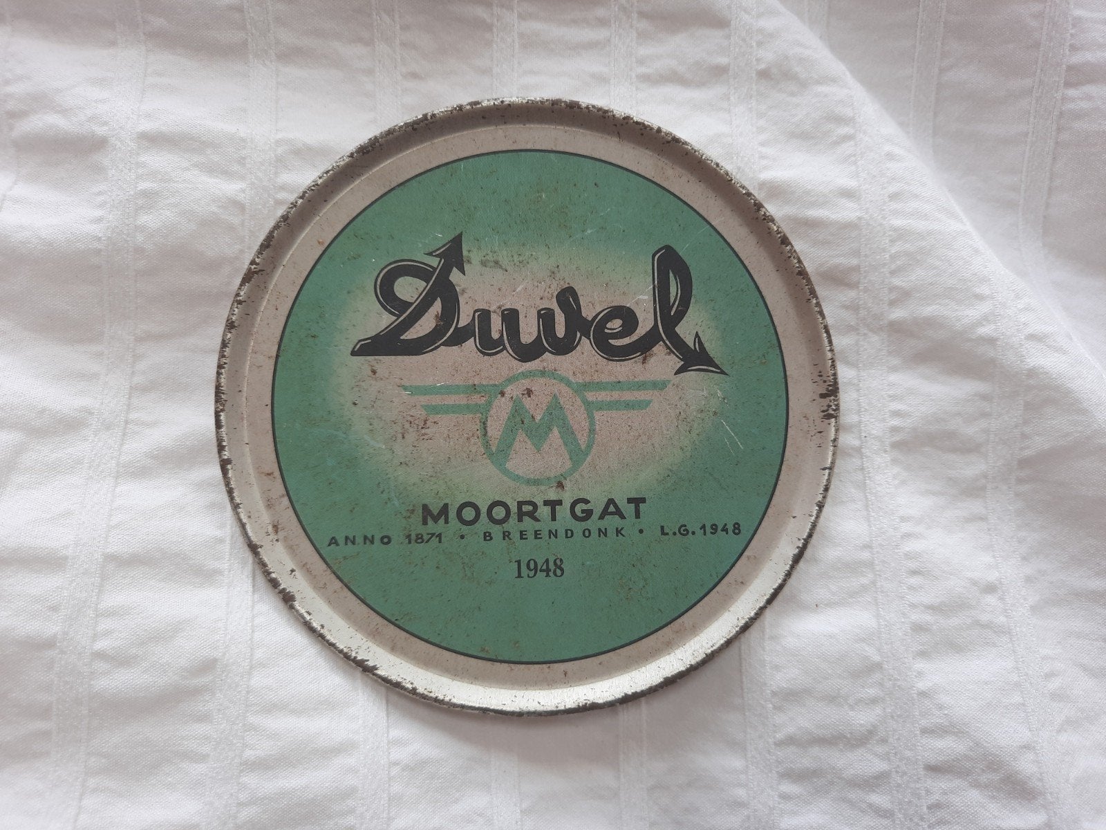 Sous-verre Duvel, Collections, Enlèvement ou Envoi, Duvel