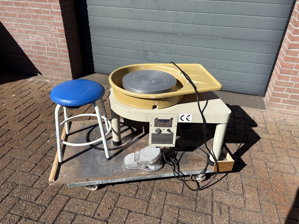 Frema pottenbakker draaischijf, Hobby en Vrije tijd, Ophalen, Gebruikt