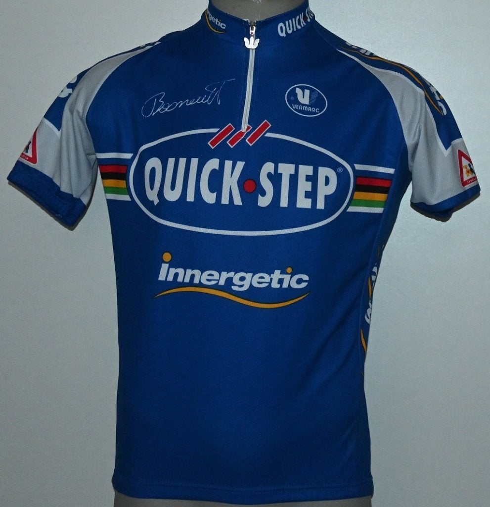 Quick Step Innergetic / Levenslijn /  Tom Boonen Vermarc XL, Verzenden, Zo goed als nieuw, Shirt