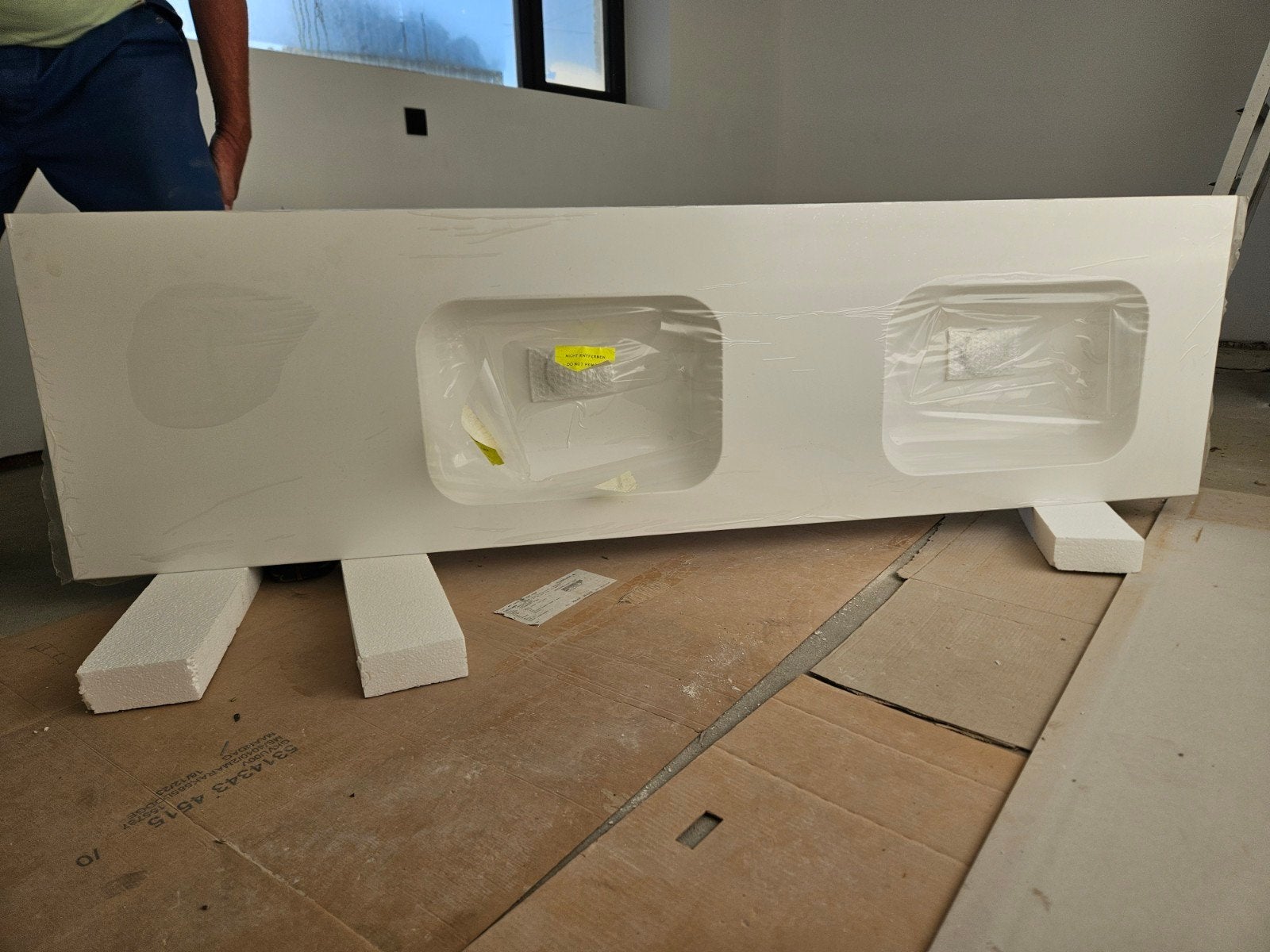 Lavabo, Ophalen