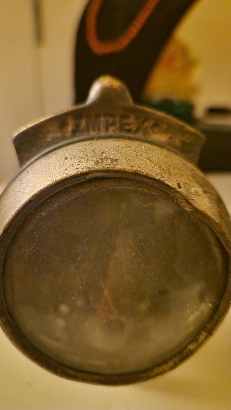 Ancienne Lanterne à Carbure IMPEX – Idéal Déco Industrielle, Antiquités & Art