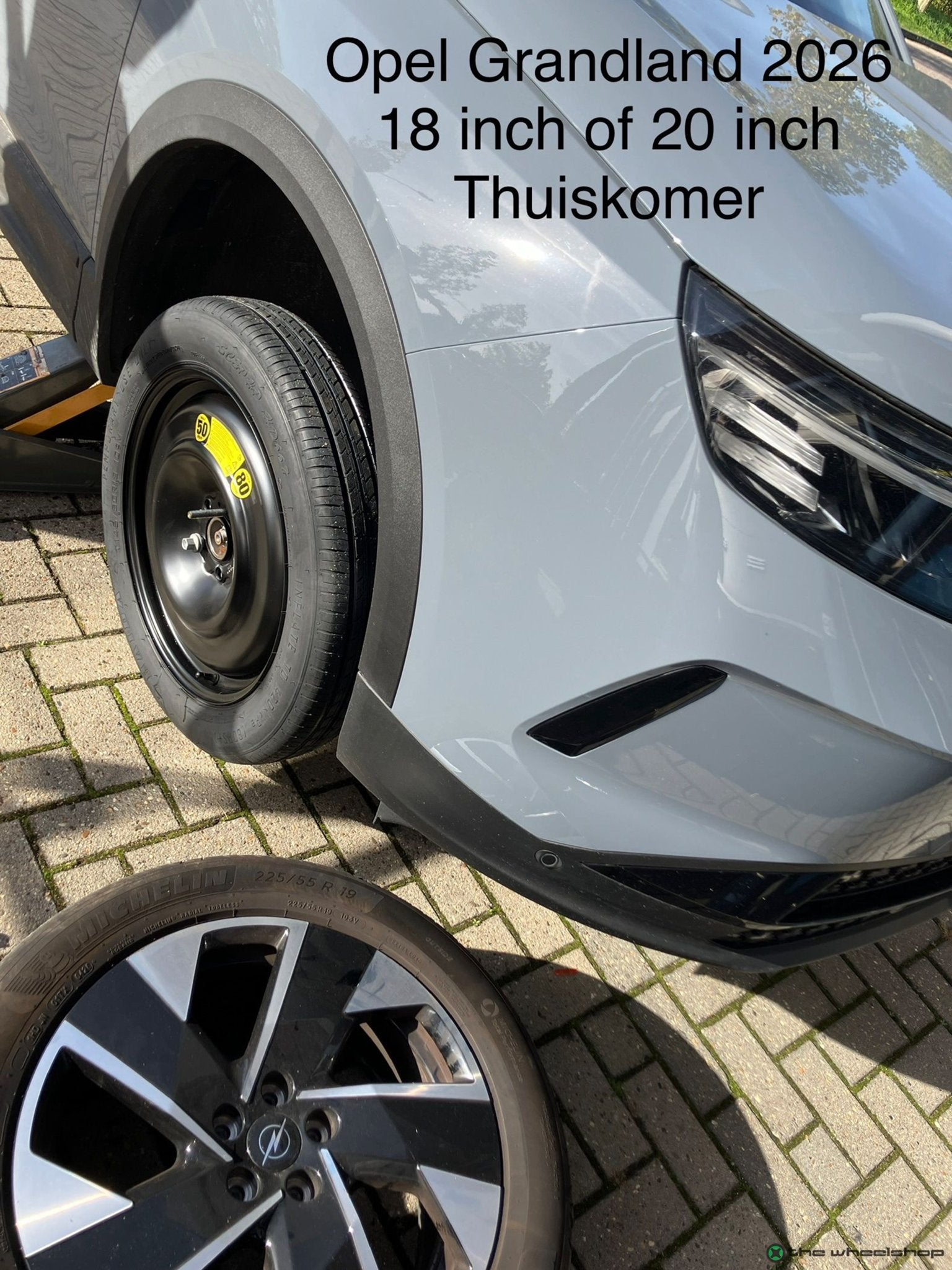 Thuiskomer Reservewiel Opel Grandland Citroen C5 AirCross 18, Neuf, Pneus et Jantes, Véhicule de tourisme, -