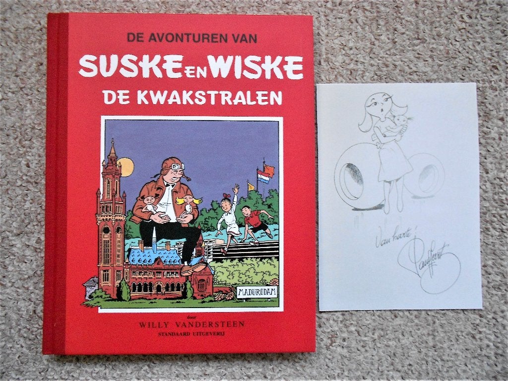 Suske en Wiske 49 Klassiek - De Kwakstralen +tek Paul Geerts, Willy Vandersteen, Eén stripboek, Nieuw, Ophalen of Verzenden