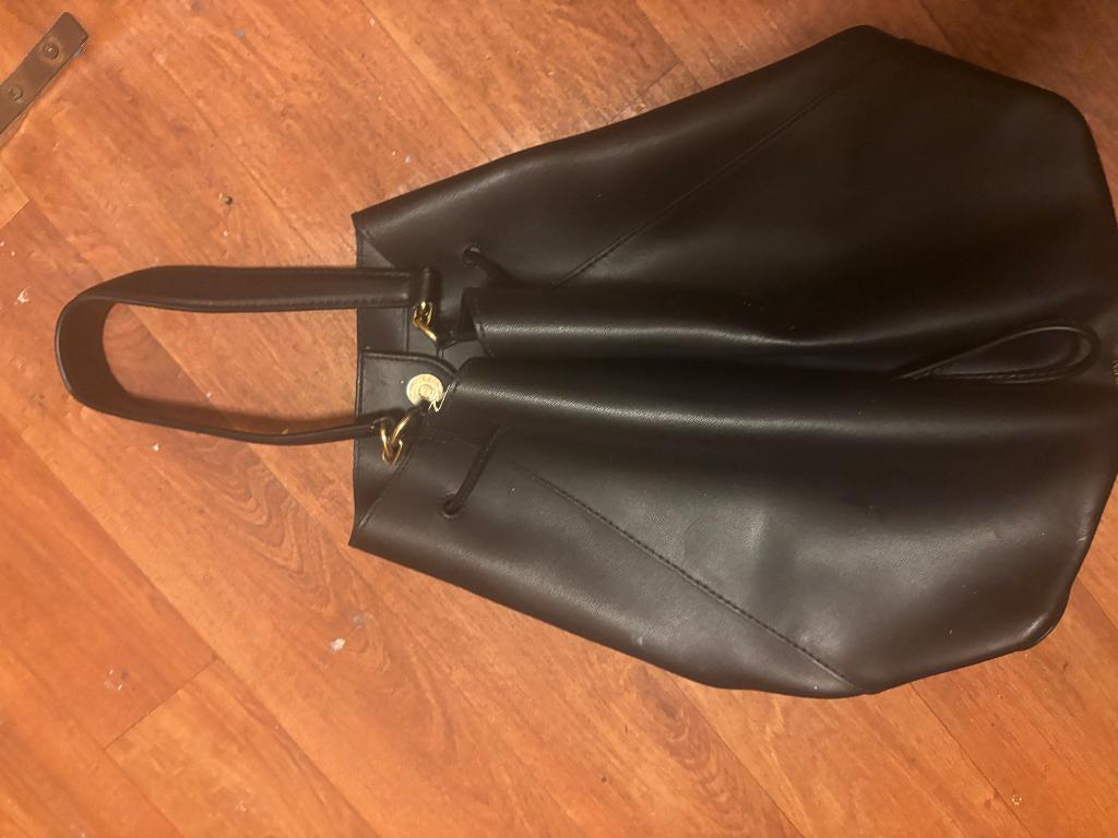 Sac Ralph Lauren, Handtassen en Accessoires, Tassen | Damestassen, Ophalen, Gebruikt, Zwart, Handtas