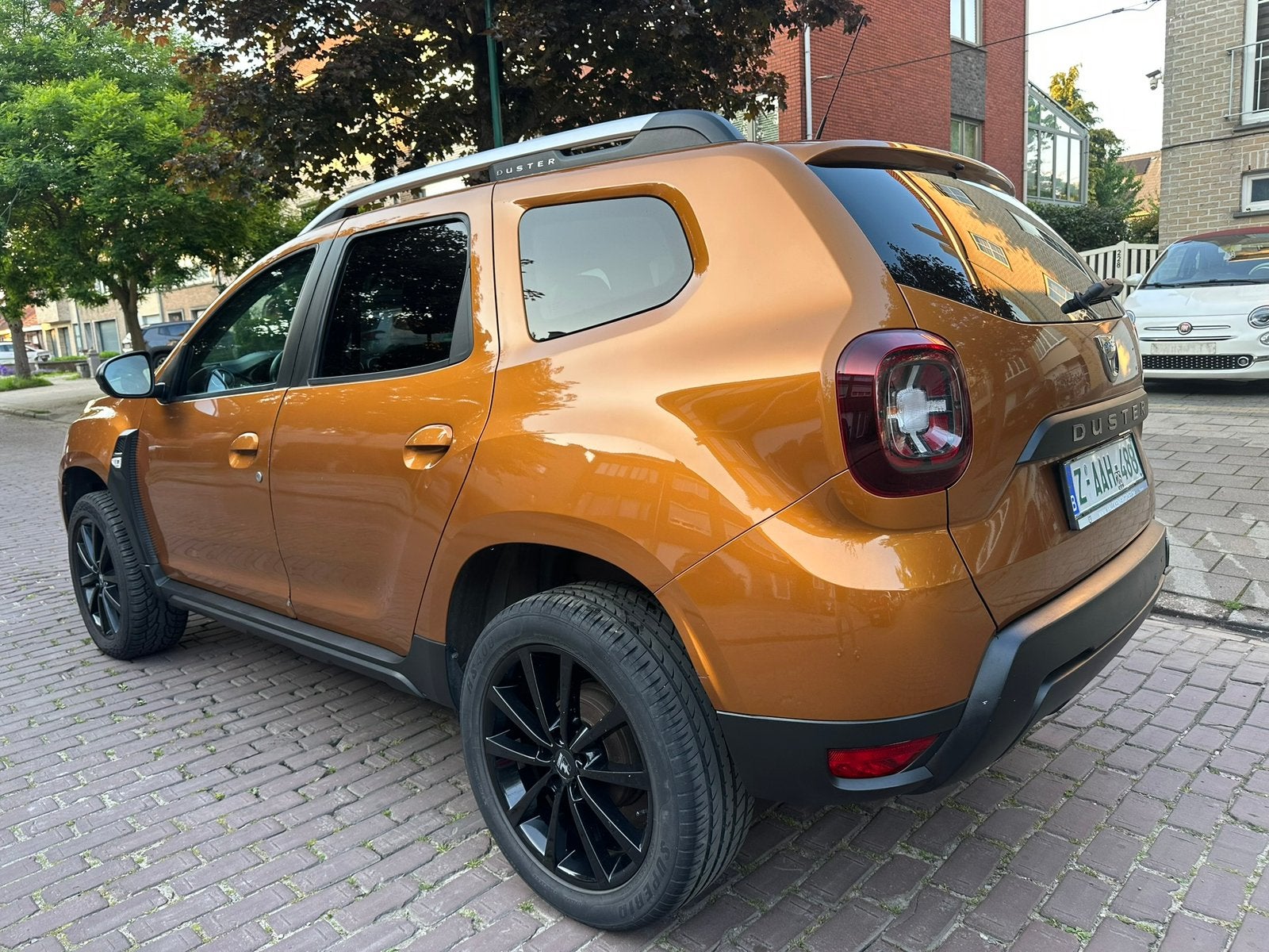 DACIA DUSTER 1.2TCE BENZINE 80.000KM AIRCO CARPLAY 9950€, Auto's, Voorwielaandrijving, Stof, Euro 6, Duster