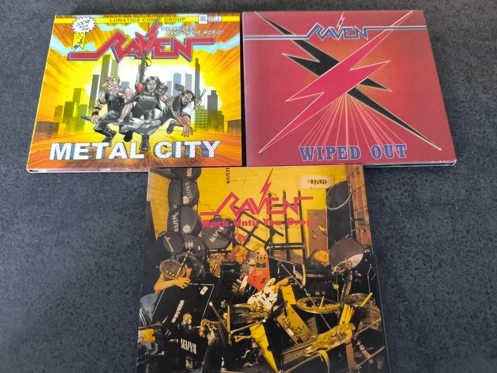 CD's de Raven (UK Heavy Métal), Enlèvement ou Envoi, Comme neuf