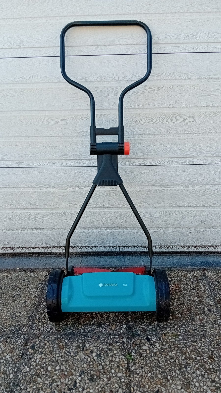 Gardena handgrasmaaier, Tuin en Terras, Ophalen, Handgrasmaaier, 30 t/m 39 cm, Kooimesmaaier