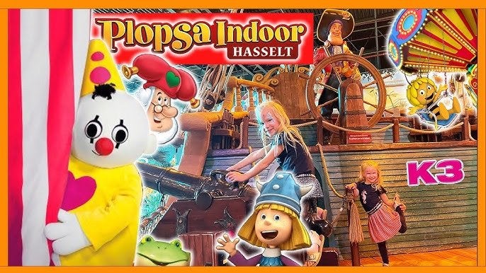 3 plopsa hasselt tickets ongedateerd, Trois personnes ou plus, Ticket ou Carte d'accès