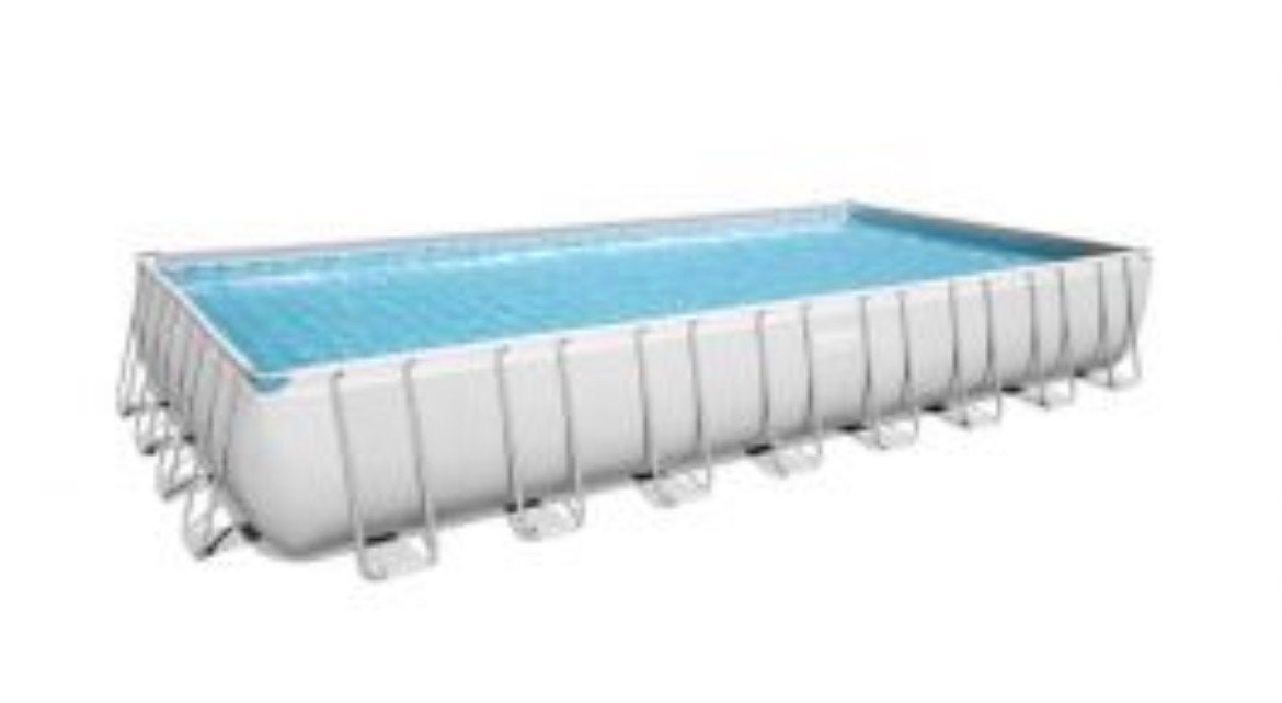 Bestway 956x488x132, Tuin en Terras, Gebruikt, 300 cm of meer, Rechthoekig, Ophalen