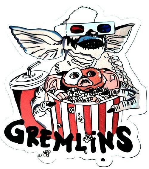 Gremlins Sticker Ny, Verzenden, Nieuw