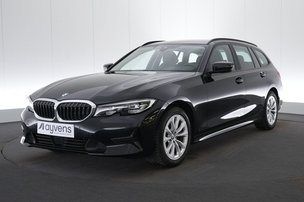 (1YSZ729) BMW 3 TOURING, Auto's, Automaat, Adaptive Cruise Control, Zwart, 120 kW