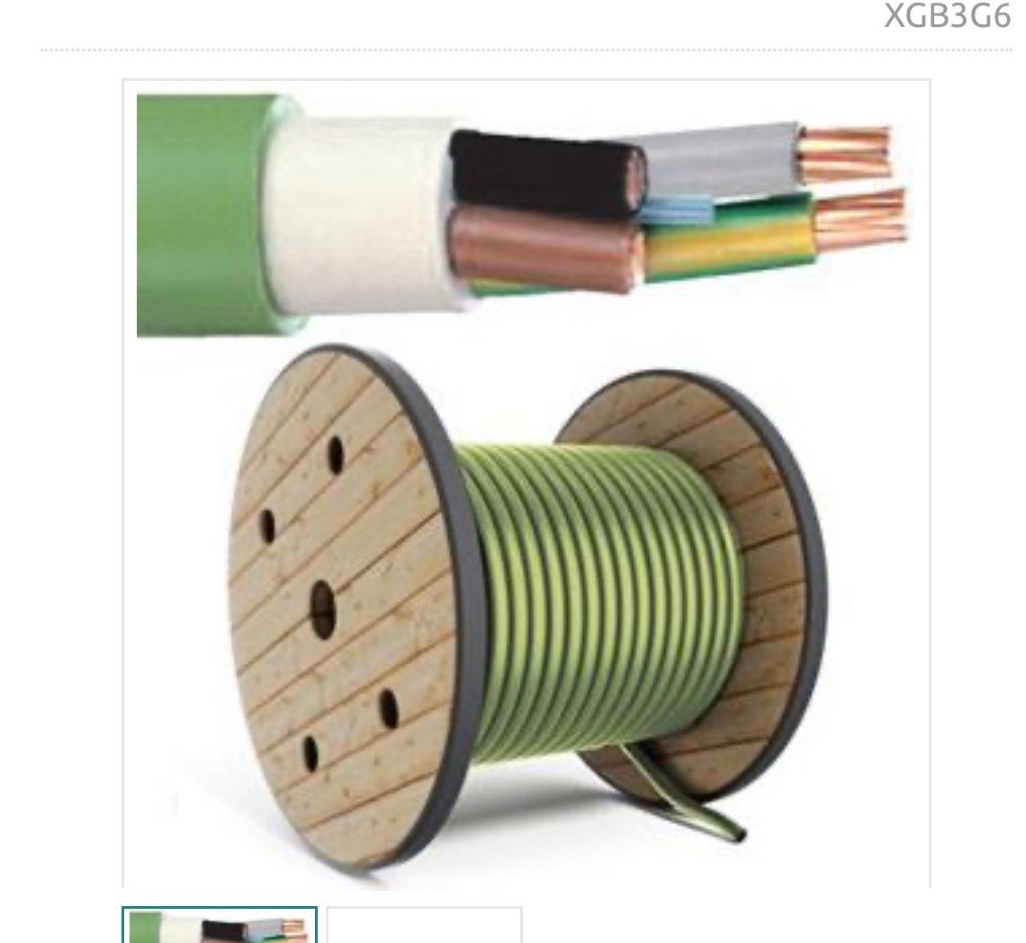 3g6 xgb.   32m, Bricolage & Construction, Électricité & Câbles, Enlèvement ou Envoi, Comme neuf