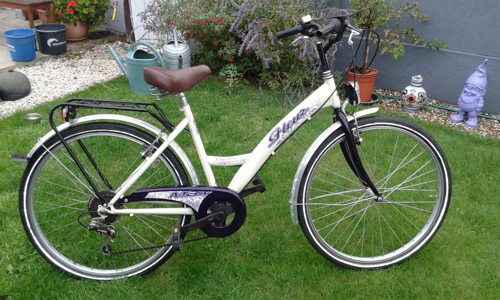 meisjesfiets 26 inch, Ophalen, Zo goed als nieuw, 26 inch of meer, Handrem
