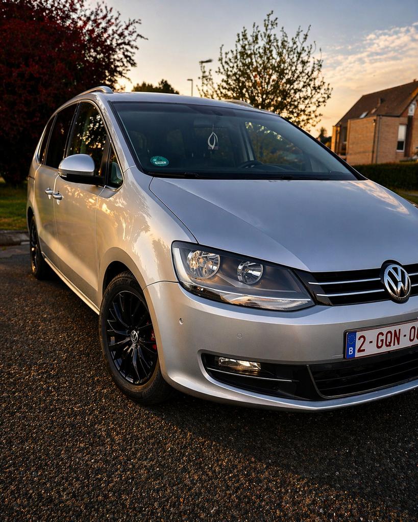 Sharan 2.0 TDI DSG Highline 7 zit, Automaat, Alcantara, 7 zetels, Diesel