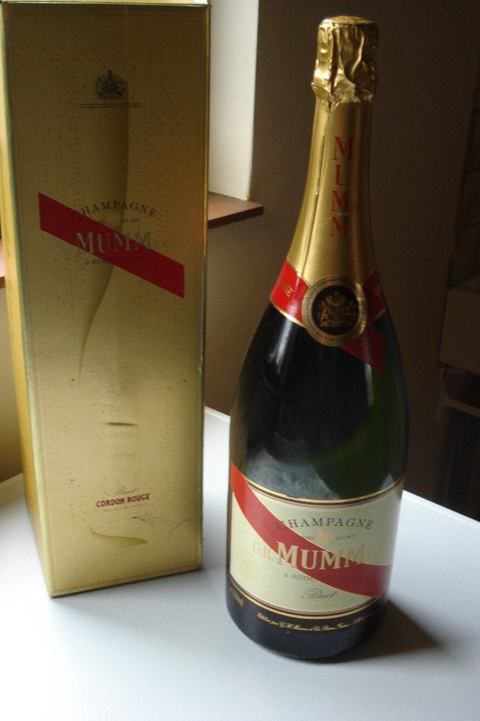 champagne F1 Schumacher tijdperk, Verzamelen, Ophalen, Zo goed als nieuw, Formule 1